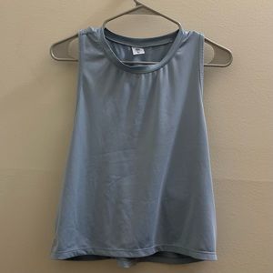 Senita racer back running tank.